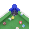 Игровой стол - бильярд DFC 32" 81 x 40 см