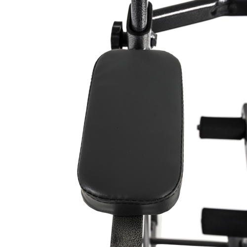 Турник-брусья DFC G-series с прямой скамьей с валиками