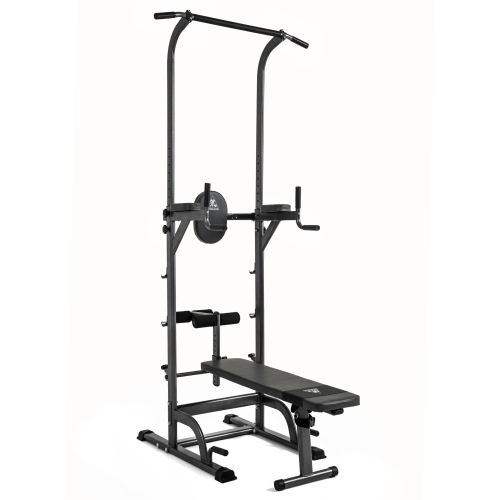 Турник-брусья DFC G-series с прямой скамьей с валиками