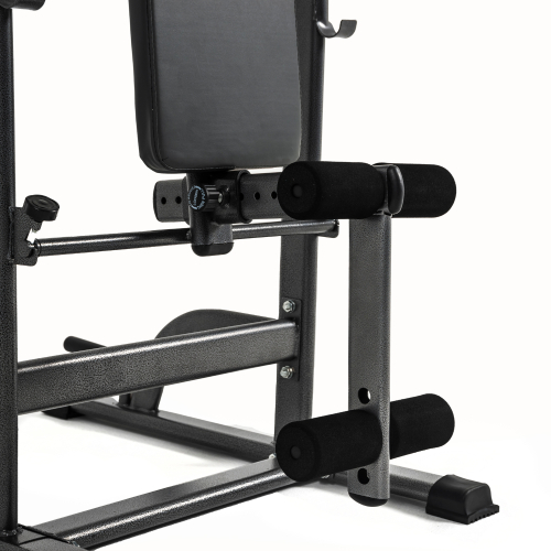 Турник-брусья DFC G-series с прямой скамьей с валиками