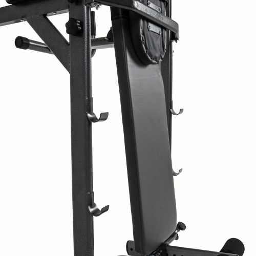 Турник-брусья DFC G-series с прямой скамьей с валиками