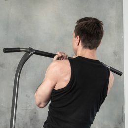 Турник-брусья DFC G-series с прямой скамьей с валиками