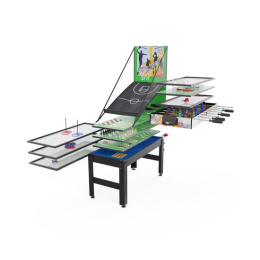 Игровой стол - трансформер 14 в 1 DFC 48" 122 x 61 см