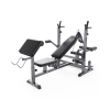 Скамья со стойками под штангу DFC GYRONETICS GN008 с партой для бицепса