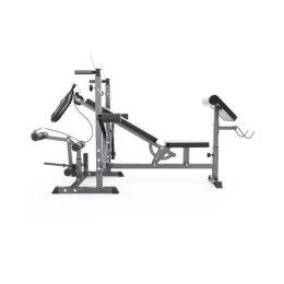 Скамья со стойками под штангу DFC GYRONETICS GN008 с партой для бицепса