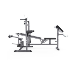 Скамья со стойками под штангу DFC GYRONETICS GN008 с партой для бицепса