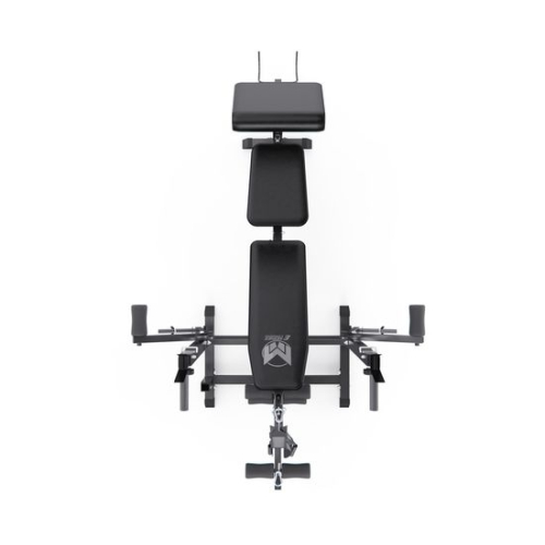 Скамья со стойками под штангу DFC GYRONETICS GN008 с партой для бицепса