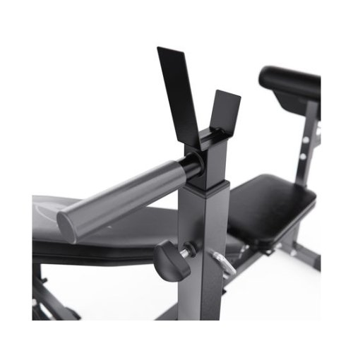 Скамья со стойками под штангу DFC GYRONETICS GN008 с партой для бицепса