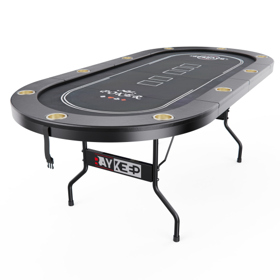 Игровой стол – покер DFC RAYKEEP 84", на 10 мест, складной