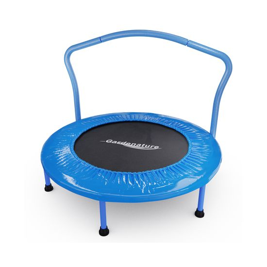 Батут с поручнем DFC Gardenature 36'' синий