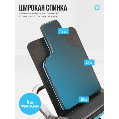 Жим ногами/Гакк-присед OXYGEN FITNESS HADLEY