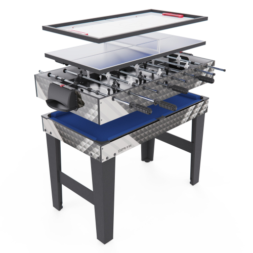 Игровой стол - трансформер 4 в 1 DFC 48" 122 х 61 см