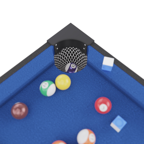 Игровой стол - трансформер 4 в 1 DFC 48" 122 х 61 см