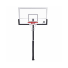 Усиленная баскетбольная стационарная стойка DFC ING 54" / закаленное стекло