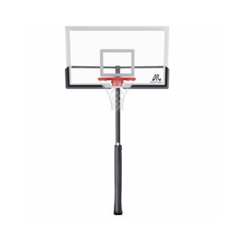 Усиленная баскетбольная стационарная стойка DFC ING 54" / закаленное стекло