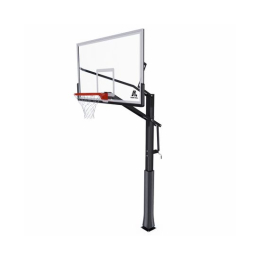 Усиленная баскетбольная стационарная стойка DFC ING 72" / закаленное стекло