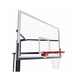 Усиленная баскетбольная стационарная стойка DFC ING 72" / закаленное стекло