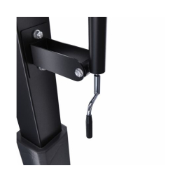 Усиленная баскетбольная стационарная стойка DFC ING 72" / закаленное стекло