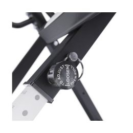 Инверсионный стол складной DFC STYLE чёрный, U-образный фиксатор