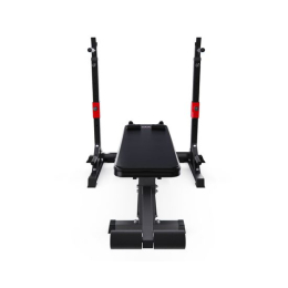 Прямая скамья со стойками под штангу DFC AKYEN