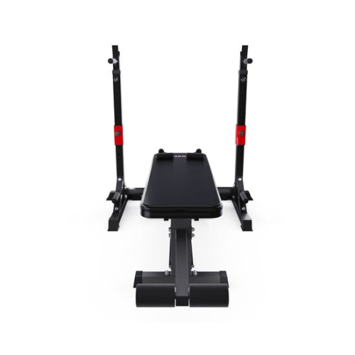 Прямая скамья со стойками под штангу DFC AKYEN