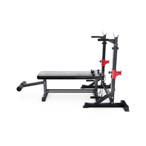 Прямая скамья со стойками под штангу DFC AKYEN