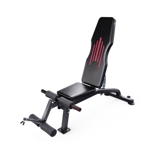 Скамья для жима DFC Sperax со сгибателем / разгибателем для ног