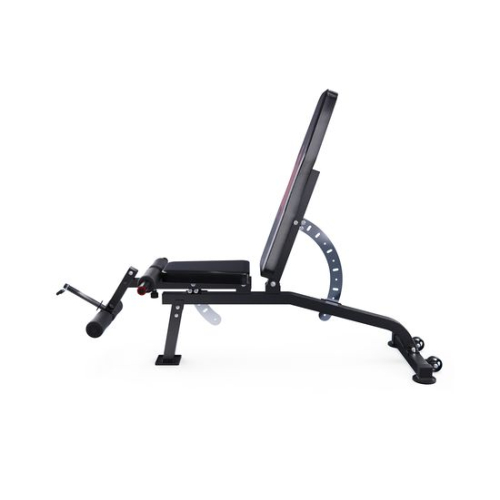 Скамья для жима DFC Sperax со сгибателем / разгибателем для ног