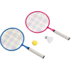 Набор для бадминтона с ракетками KRAFLA FUN200 (2шт), воланом и поролоновым мячом.