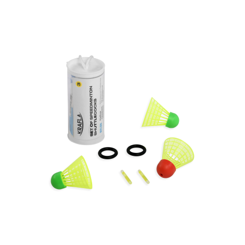 Комплект воланов для спидминтона KRAFLA SH-SP500 (3шт)