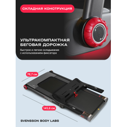 Беговая дорожка домашняя SVENSSON BODY LABS LIBRA