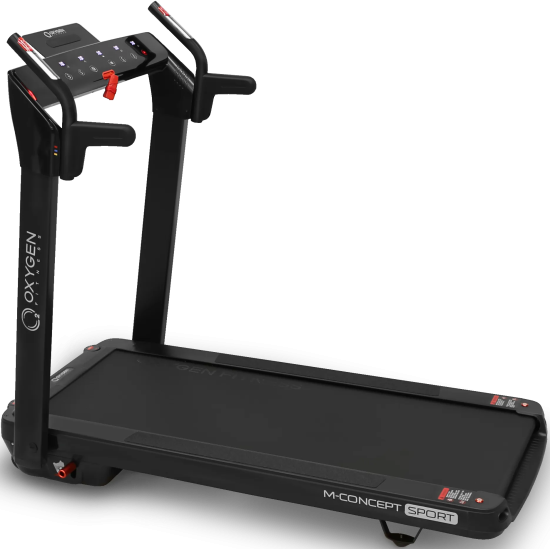 Беговая дорожка домашняя OXYGEN FITNESS M-CONCEPT SPORT (BLACK)