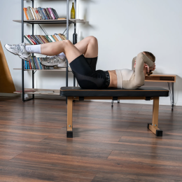 Силовая скамья прямая домашняя OXYGEN FITNESS MEEKER