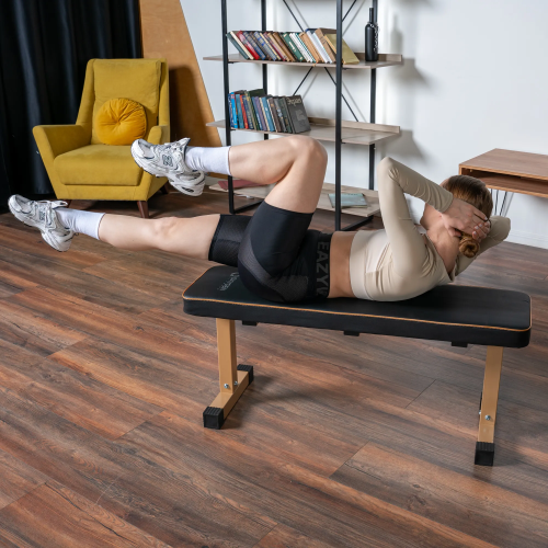 Силовая скамья прямая домашняя OXYGEN FITNESS MEEKER