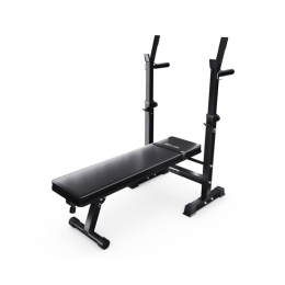 Усиленная скамья со стойками под штангу DFC MELKIN