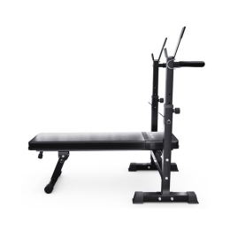 Усиленная скамья со стойками под штангу DFC MELKIN