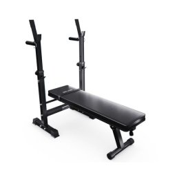 Усиленная скамья со стойками под штангу DFC MELKIN