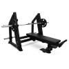Скамья для жима лёжа с доводчиком, упором и подставкой для ног BRONZE GYM PARTNER ML-901