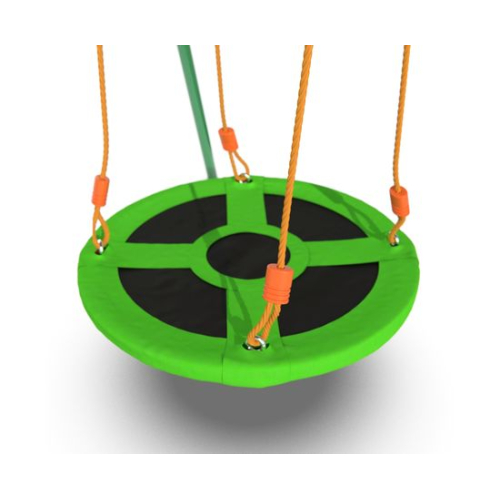 Детский комплекс DFC качели: гнездо, планер и верёвочные