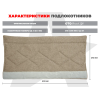 Мягкие подлокотники RS SOFTOUCH OT2007 Бежевый