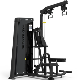 Вертикальная/горизонтальная тяга профессиональная BRONZE GYM NEO 89