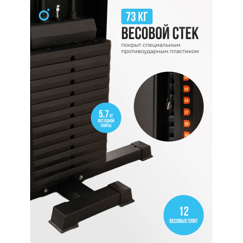 Силовой комплекс домашний OXYGEN FITNESS NOLAN