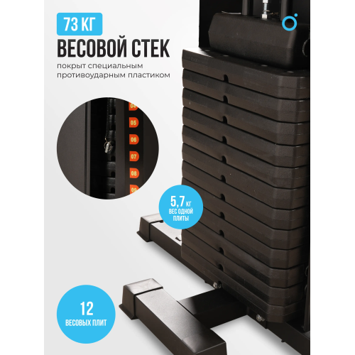 Силовой комплекс домашний OXYGEN FITNESS NOLAN PLUS