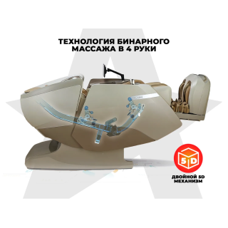 Массажное кресло OGAWA ЗЕНИТ | Zenith 5D Перламутр