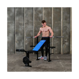 Скамья со стойками под штангу DFC Fytter BEW03X