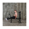Скамья со стойками под штангу DFC Fytter BEW04X