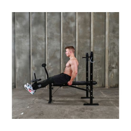 Скамья со стойками под штангу DFC Fytter BEW04X