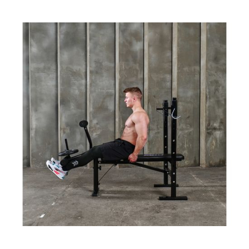 Скамья со стойками под штангу DFC Fytter BEW04X