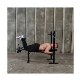 Скамья со стойками под штангу DFC Fytter BEW04X
