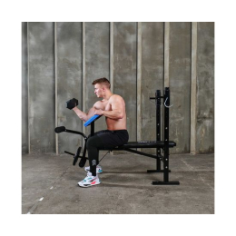 Скамья со стойками под штангу DFC Fytter BEW04X